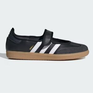 Adidas Samba Jane Sneakers - Black & White - Size 6.5